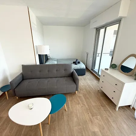 Le Cocon Urbain Balcon & Parking Prive Мериньяк