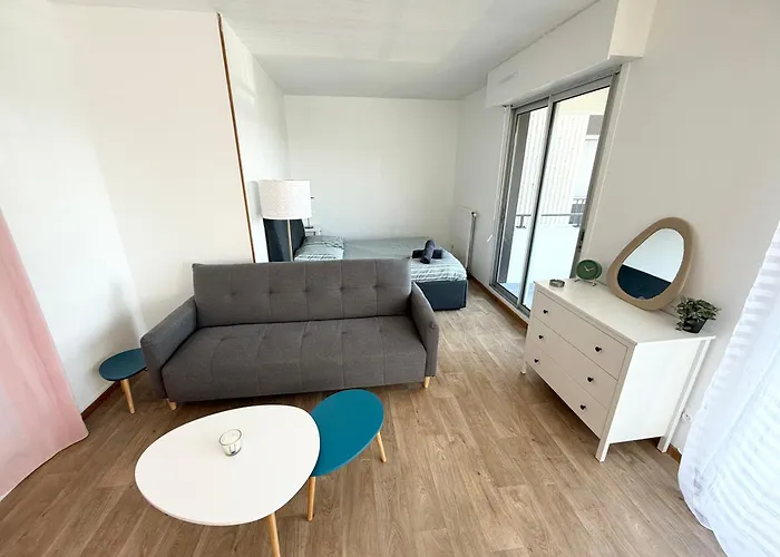 Le Cocon Urbain Balcon & Parking Prive Мериньяк