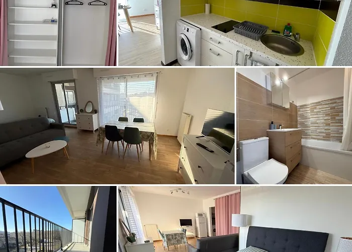 Апартаменты Le Cocon Urbain Balcon & Parking Prive *